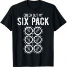 Check Out My Six Pack Funny Beer, Funny Drinking T-Shirt