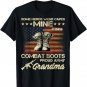 Some Heros Wear Capes Mine Wears Combat Boots Army Grandma T-Shirt