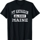 Mt Katahdin Maine T Shirt Elevation 5269 Distressed