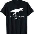 Grandpasaurus Rex T-Shirt, Funny Grandpa Dinosaur Gift