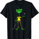 Smiletodaytees Funny Frog Golfing T-shirt