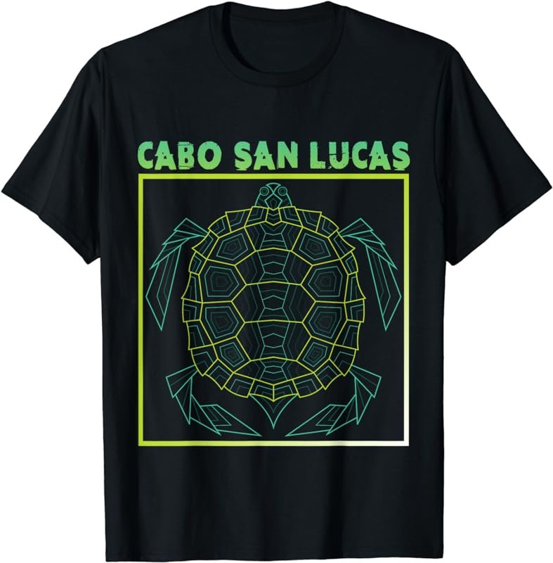 Cabo San Lucas Baja California Sur Mexico Turtle Tee Shirt