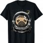 Outer Space Astronaut Pug Puppy Pet Animal Pug Dog Lover T-Shirt