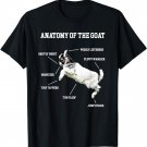 Anatomy Of The Goat Baby Kid Cute Animal Lover Shirt Floof