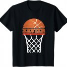 Kids Basketball Apparels | Boy Custom Name Xavier, Youth T Shirt