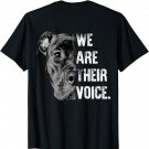 Love Pitbull / We Are Their Voice T-shirt