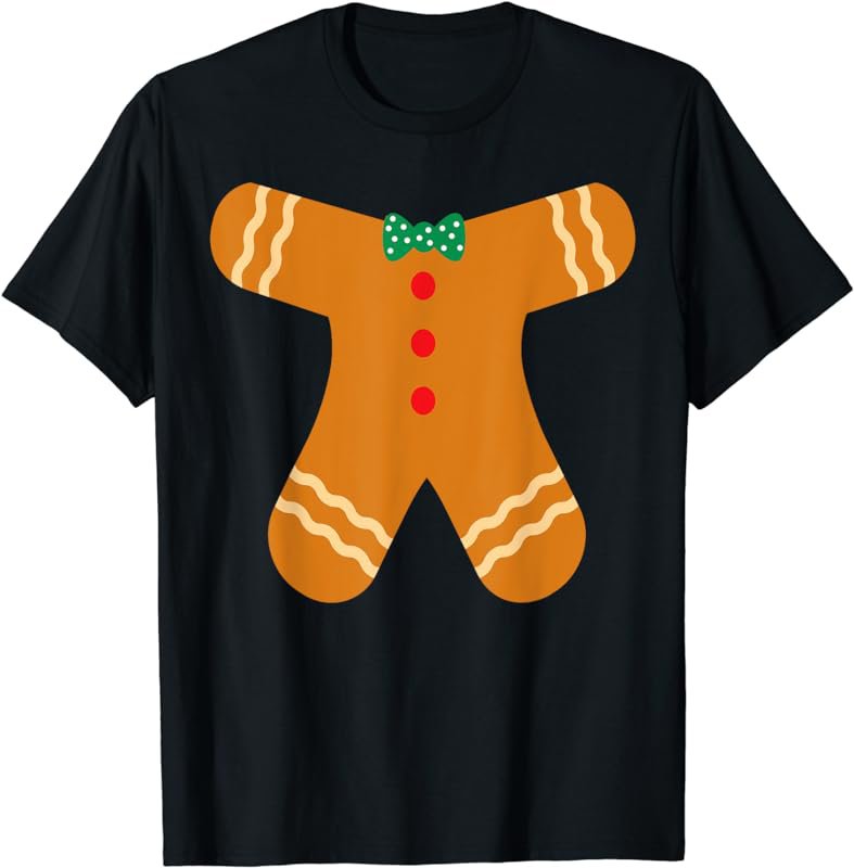 Gingerbread Man Body T-Shirt