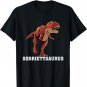 Funny Sobriety Saurus T-Rex Sobriety Anniversary Sober AA NA T-Shirt