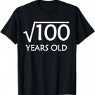 10th Birthday Shirt | Square Root of 100 - 10 Years Old Bday T-Shirt