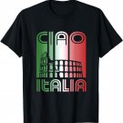 Ciao Italia T-shirt Italian Flag Italy Souvenir Tourist