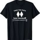 Ski Black Diamonds (Path Less Traveled) T-Shirt