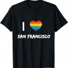I Love San Francisco Gay Pride LBGT T-Shirt