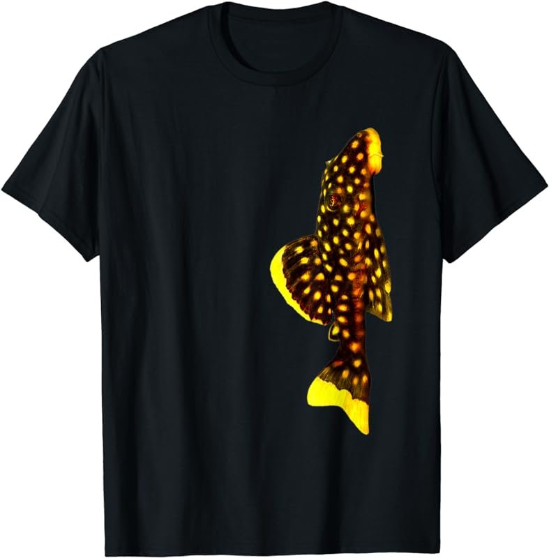 Pleco Plecostomus Algae Eater Aquarium Lovers Fish Tank T-Shirt