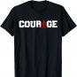 Jordan Peterson-Dominance Hierarchy-Courage T-shirt