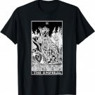 The Empress Tarot Card III Black And White - Card Number 3 T-Shirt