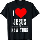 New York City I Love Jesus And NY NYC Christian T-Shirt