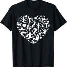 Valentine's Day Love Gymnastics Heart Gymnast T-Shirt