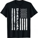 USAF CAP United States Air Force Civil Air Patrol w US Flag T-Shirt