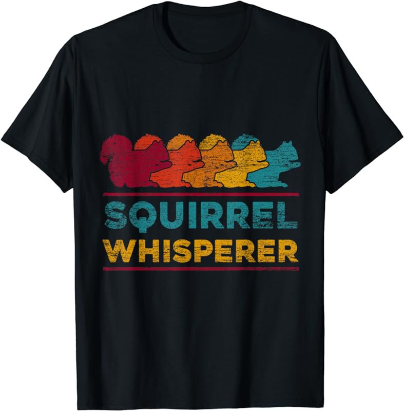 Vintage Squirrel Lover - Squirrel Whisperer Squirrel T-Shirt