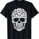 Halloween Skeleton skull Gamer boys men controller Gaming T-Shirt