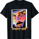 Make Art (color abstract painting of mans face) T-Shirt