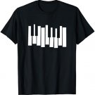 Piano Keys T-Shirt Abstract Piano Player Piano Teacher Gifts
