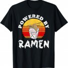 Powered By Ramen Vintage Noodle Asian Food Retro Foodie T-Shirt