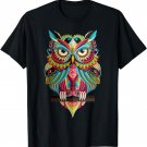 Cool Owl Graphic Tees - Cute Graphic Design Illustration Owl T-Shirt