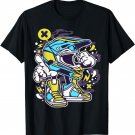 Helmet with legs Motocross Supermoto Supermotard Enduro T-Shirt
