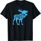 Grand Teton National Park Moose Typography Graphic T-Shirt