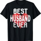 Mens Best Husband Ever Valentine's Day Love Heart Gift T-Shirt