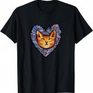 Orange Tiger Stripe Cat Tabby T-Shirt