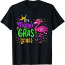 Flamingo Mardi Gras Gift T-Shirt
