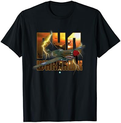 P-40 Warhawk WWII Fighter Tee Gift Aircraft Shirt Gift T-Shirt