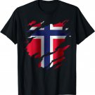 Norway Norwegian Flag Heritage T-Shirt