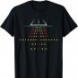Runway Landing Stripe At Night - Funny Aviation Quotes T-Shirt
