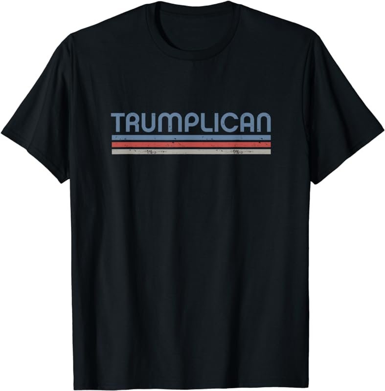 Retro Stripe Trumplican T-Shirt