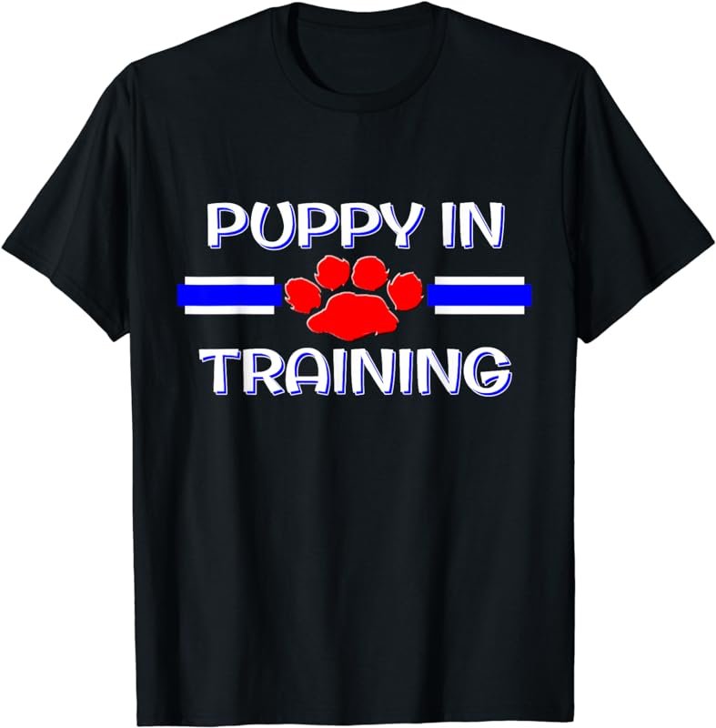 BDSM Puppy In Training Gear, Human Pup Play, Gay Fetish Gift T-Shirt