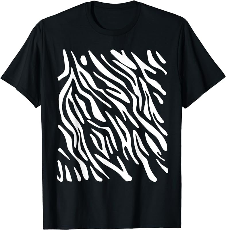 Funny Zebra Print Zebra Pattern Graphic Costume Kids Women T-Shirt