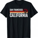 Retro San Francisco California Tourist Vintage Souvenir T-Shirt