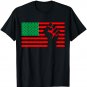 Black Lives Matter Pan African American UNIA Flag Juneteenth T-Shirt