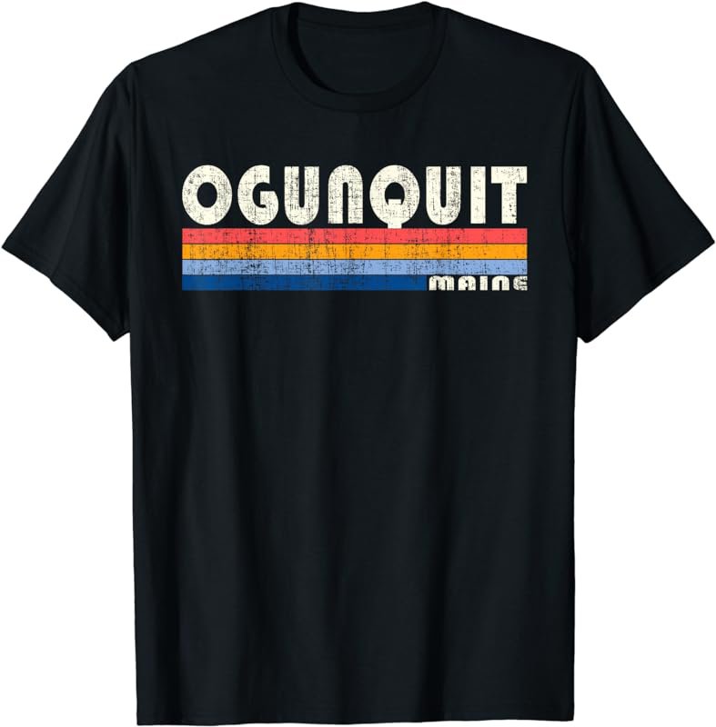 Vintage 70s 80s Style Ogunquit ME T-Shirt