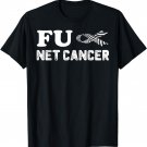 FU NET Neuroendocrine Carcinoid Cancer T-Shirt Zebra Ribbon T-Shirt
