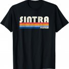 Retro Vintage 70s 80s Style Sintra, Portugal T-Shirt