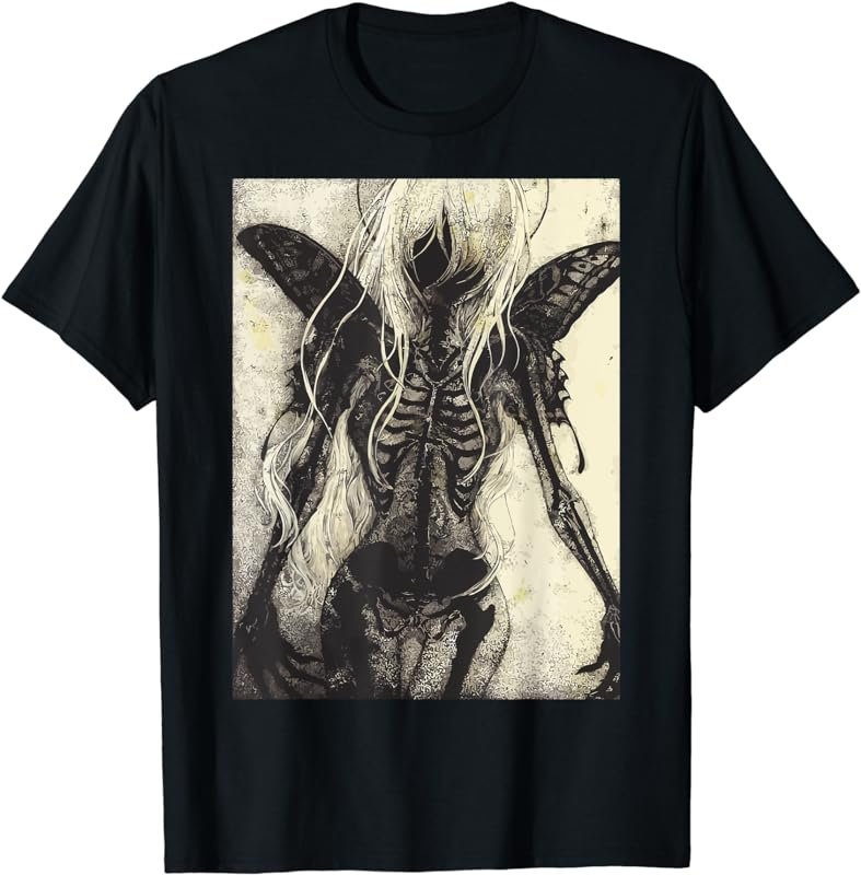 Dark Art Aesthetic Grunge clothes Fairycore Gothic Horror Short Sleeve T-Shirt