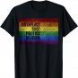 LGBT Rainbow Flag Promoting Pride Equality and Love T-Shirt