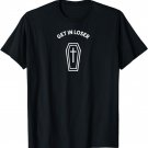 Get In Loser Coffin Pastel Goth Kawaii Halloween Aesthetic T-Shirt