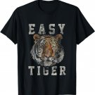 Easy Tiger distressed casual-chic graphic for women T-Shirt