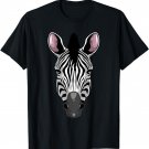 Funny Zebra Print Designs For Men Women Stripe Equine Safari T-Shirt