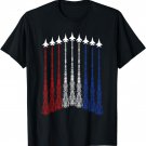 Patriotic Shirts For Men Jet 4th Of July Shirts For Men USA T-Shirt